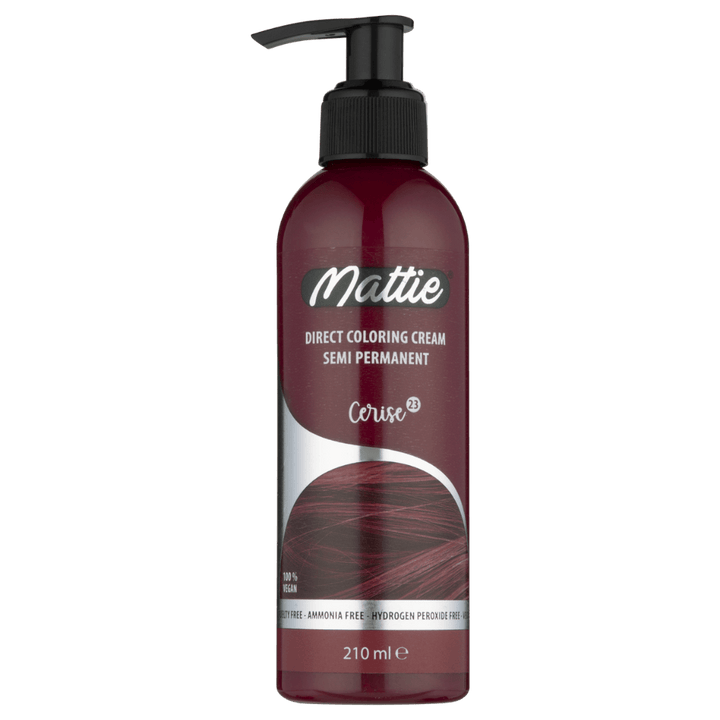 Mattie Cerise - Vegan Semi-Permanent Direct Dye Hair Color Cream 210 ml