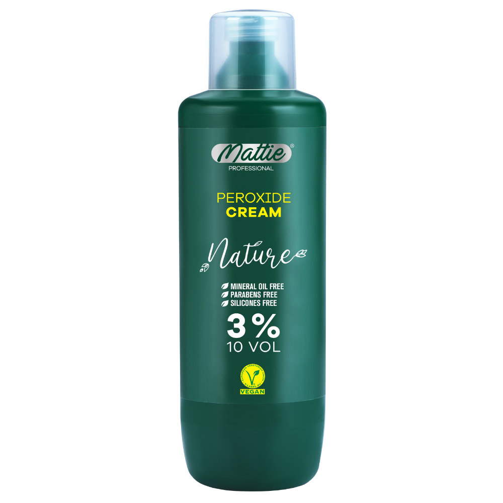 Mattie Professional Nature - 3% (10 VOL) Peroxide Cream Vegan 1000ml